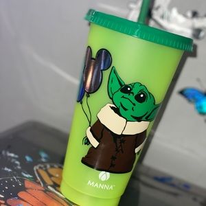 Baby Yoda custom cup